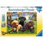 Puzzle Catei La Picnic, 100 Piese Ravensburger - 2